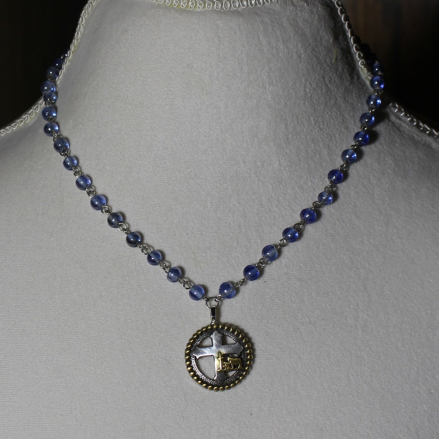 Kneeling at the Cross Beaded Necklace