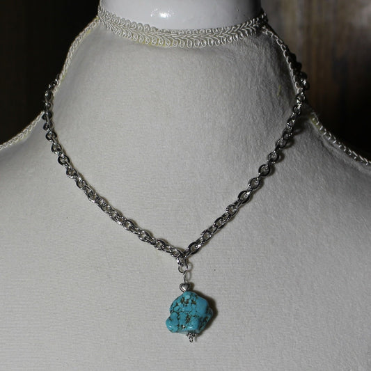 Turquoise Chain Necklace