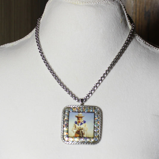 Bling Cowgirl Chain Necklace