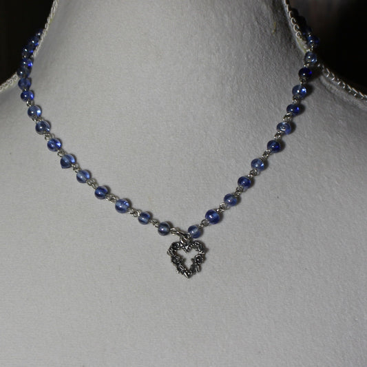 Beaded Heart Necklace