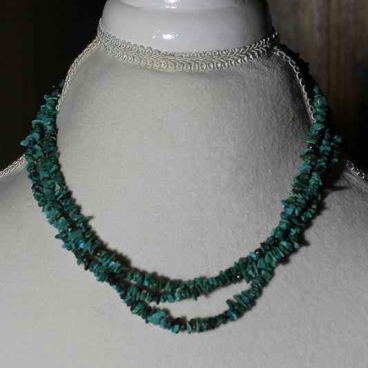 Turquoise Multi-Strand Necklace