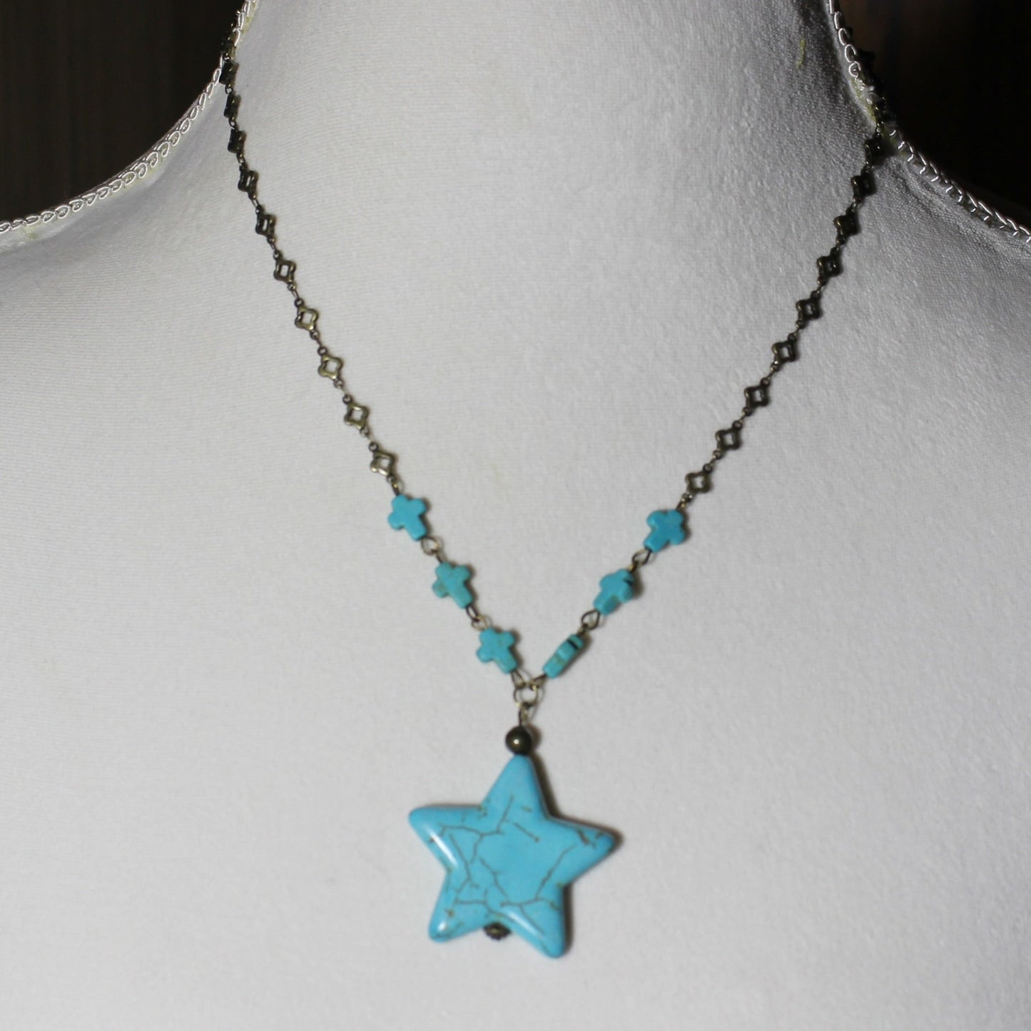 Turquoise Star Necklace