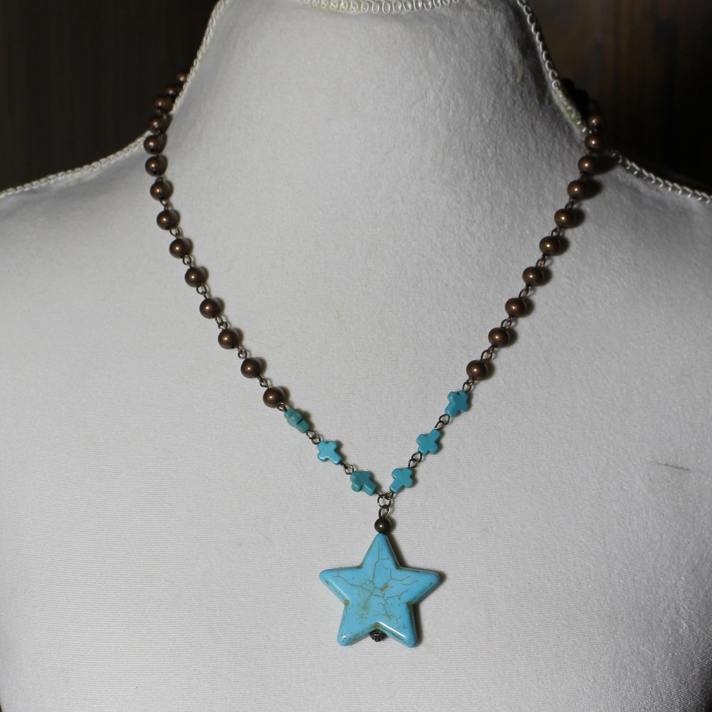 Turquoise Star Necklace